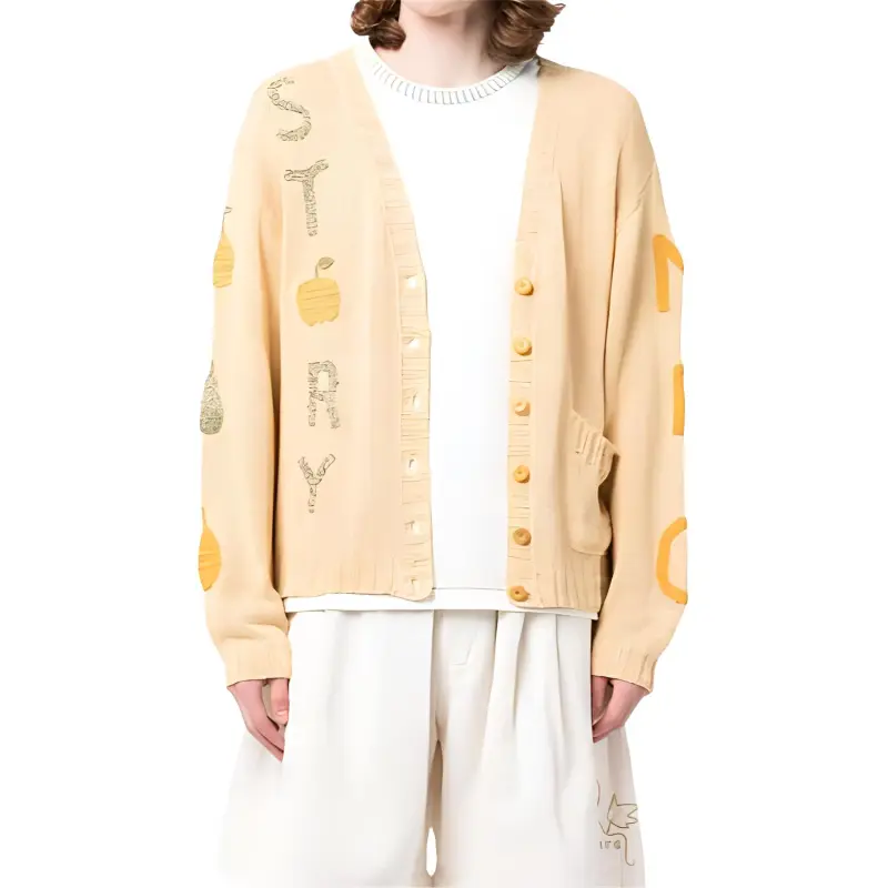 Story Mfg Twinsun Appliqué detailing Cardigan-1