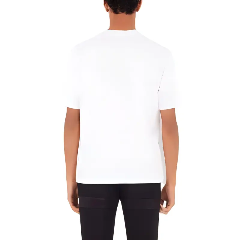Ferragamo T-Shirts Men White-2