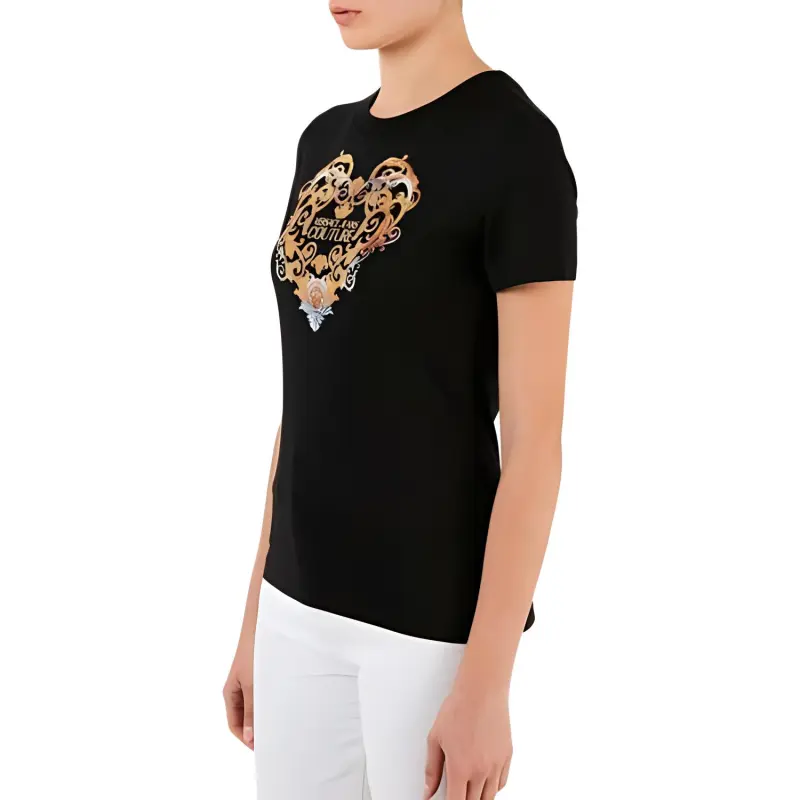 VERSACE JEANS COUTURE T Shirts Women's Black-2