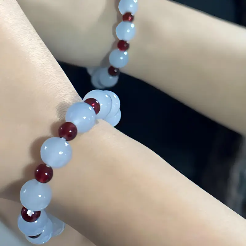 Mù Shàng Yún Yě Colored Glaze Bracelets Unisex-3