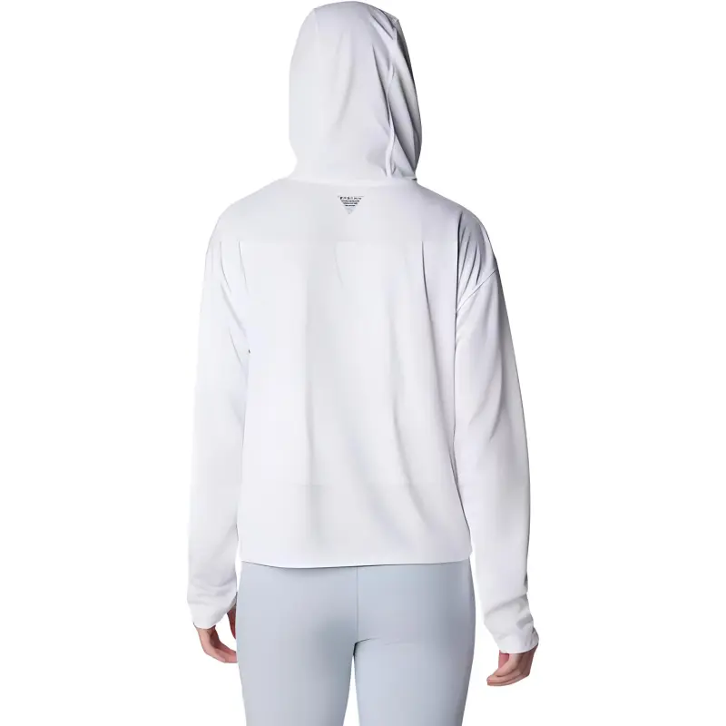 Columbia Women's PFG Solar Stream™ Hoodie Sweatshirt Women's White-1
