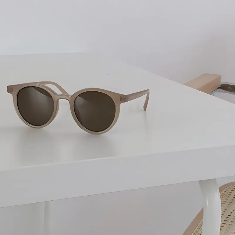 Cranta Komeia TR90 Round Sunglasses Women's-1