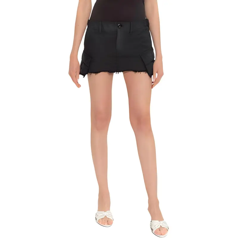 Balenciaga Cargo Mini Skirt-2