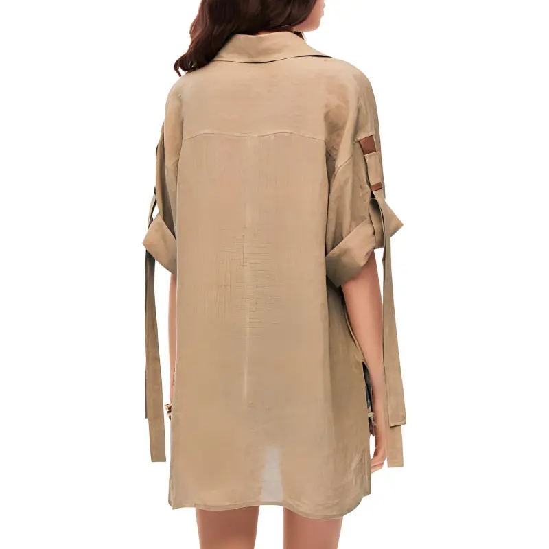 LOEWE Shirts Women's Khaki-1