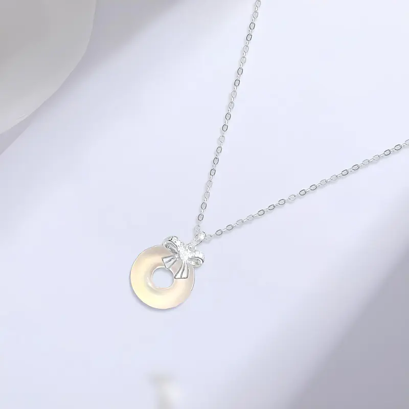 RINGLOVE Colored Glaze Necklaces Women's-1