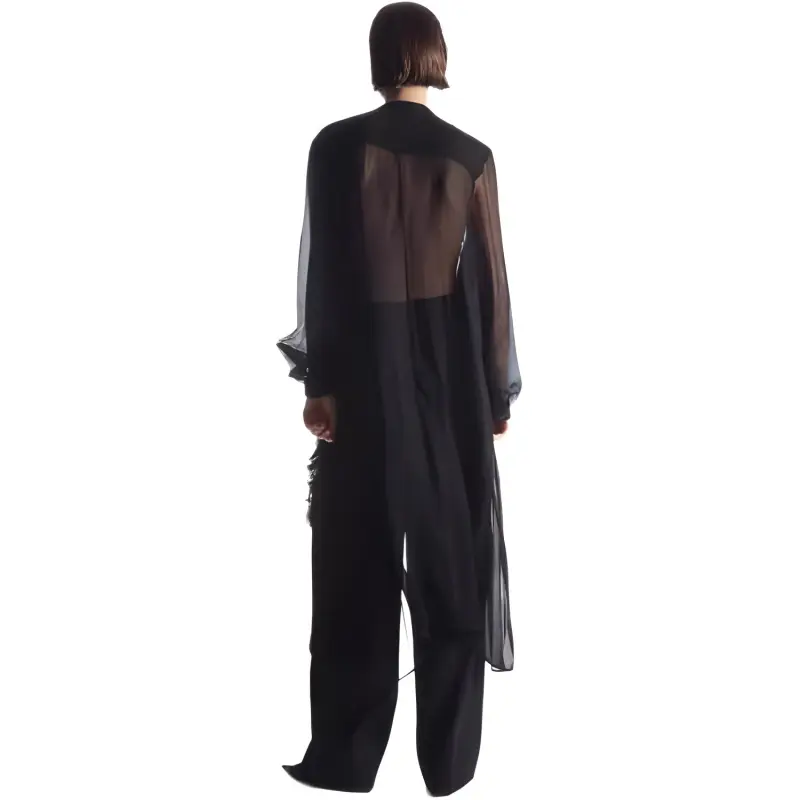 COS Long Sleeved Dresses Women's Black-1