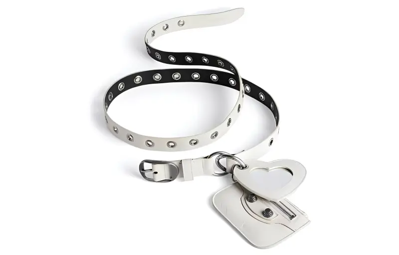 Balenciaga Charm Detailed Belt-1