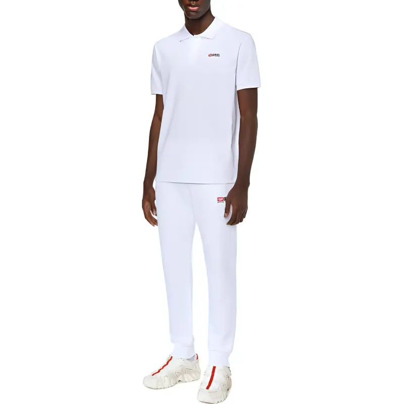 DIESEL T Smith Div Logo Printed Polo Shirt-1