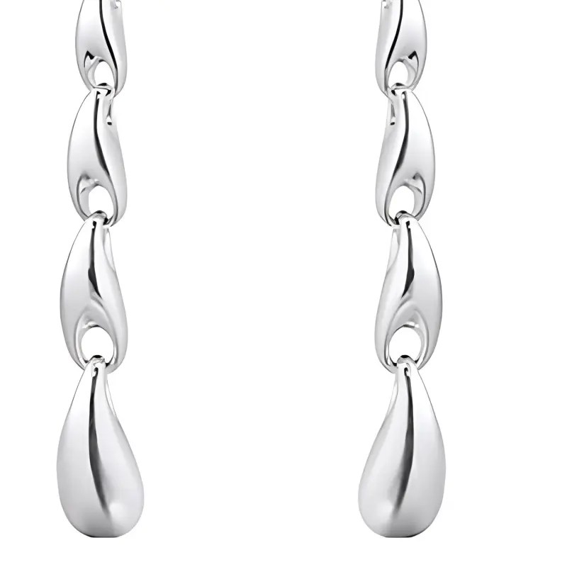 GEORG JENSEN 925 Sterling Silver Earrings Women's Silver-2