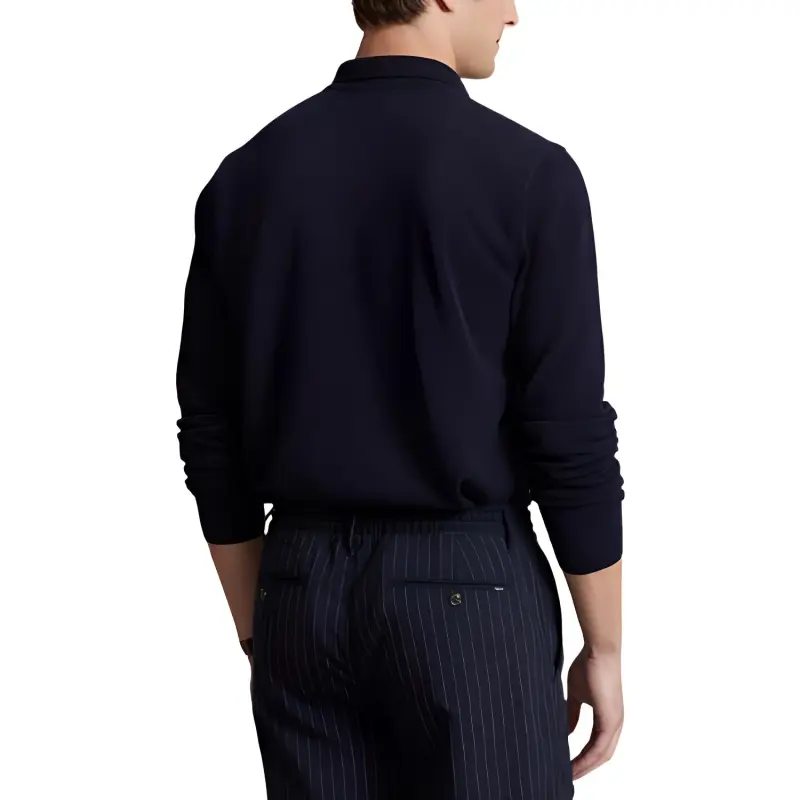 Polo Ralph Lauren FW22 Polo Shirt Men's Marine Blue-2