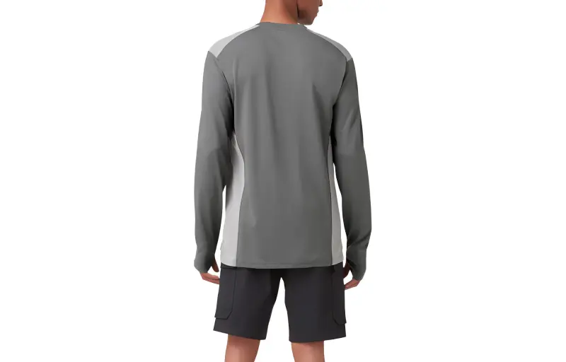 Dickies Temp-Iq® 365 Long Sleeve Pocket T-Shirt T-Shirt Men's Gray-1