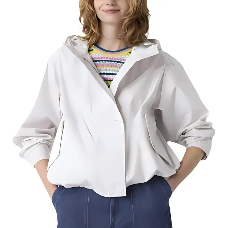 Ines De La Fressange X UNIQLO X Ines De La Fressange Jackets Women's Ivory-2