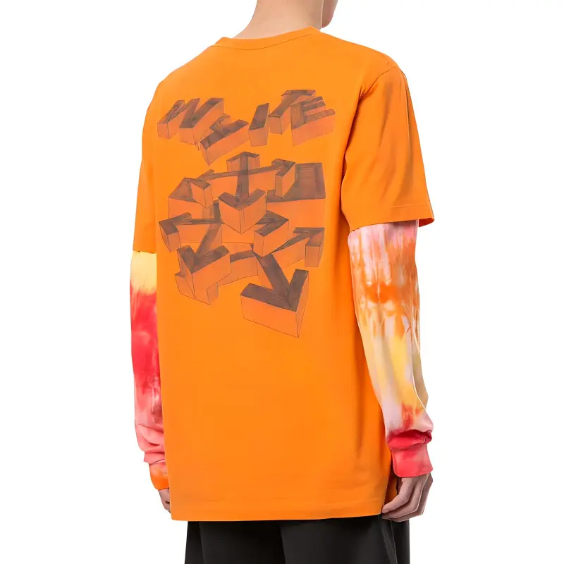 OFF WHITE SS22 T Shirts Men Orange-2