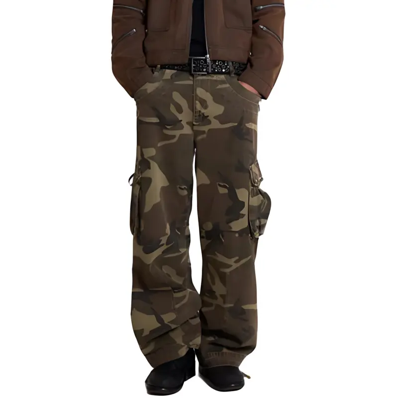Jaded London Trooper Camo Cargo Pan Cargo Pants Men's Camouflage-3
