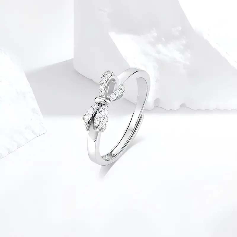 MISS TOOYA S925 Silver Rings Unisex-1