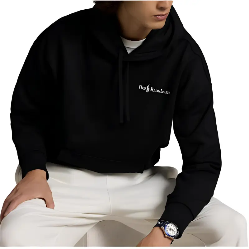 Polo Ralph Lauren Logo print Drawstring Hoodie-3