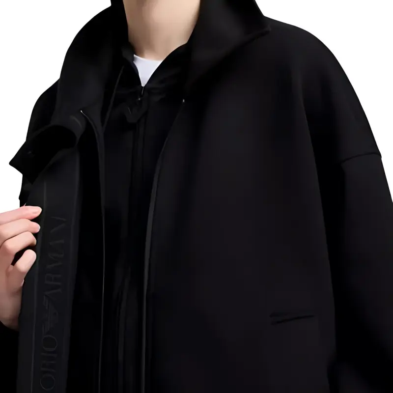 EMPORIO ARMANI Scuba Fabric Blouson With Zip-4
