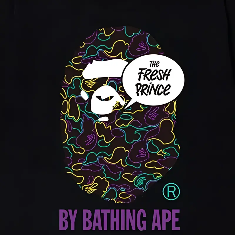 A BATHING APE X The Fresh Prince Tee-2