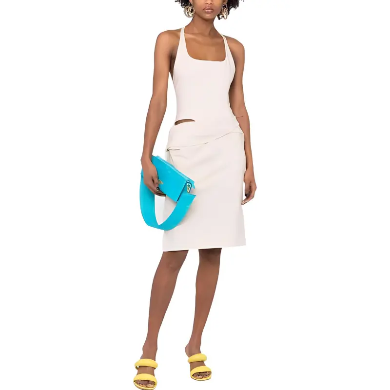 Jacquemus Sleeveless Dress Women's Light Umber-1