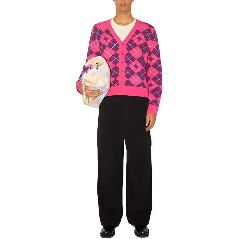 Acne Studios FW24 Knitwear Unisex Pink-1