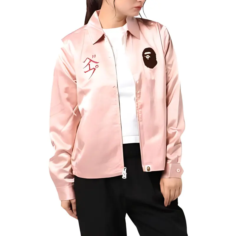 A BATHING APE Jacket Women's Pink-2
