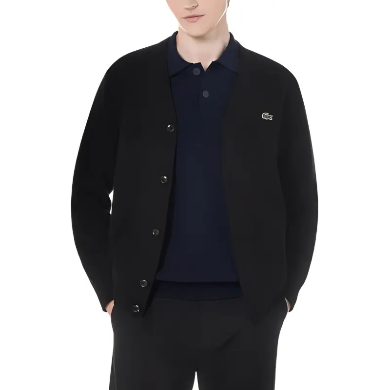 LACOSTE Knitwear Men Black-1