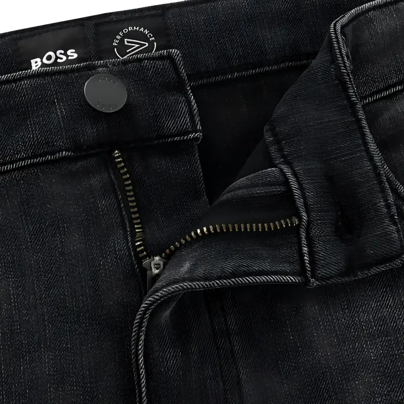 HUGO BOSS FW24 Jeans Men's Black-5