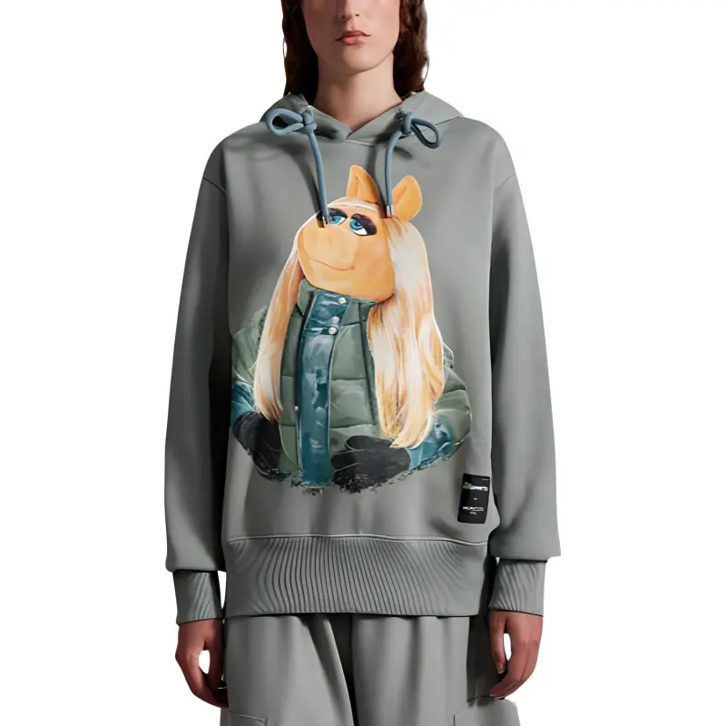 Moncler Sweatshirts Women's Light Green-1