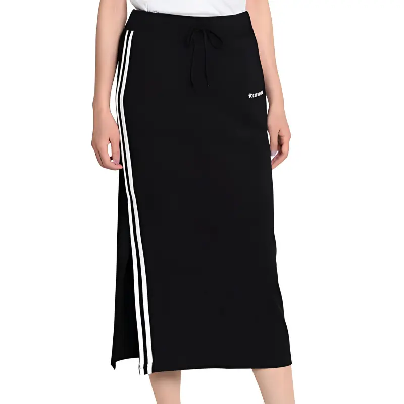 Converse Casual Long Skirts Women's Black-2