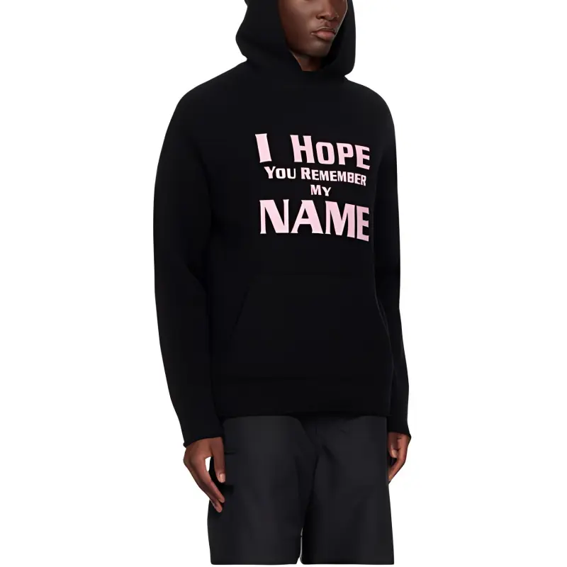 WE11DONE Graphic Hoodie-1