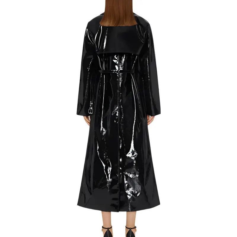 Givenchy Trench Coat Women's Black-3