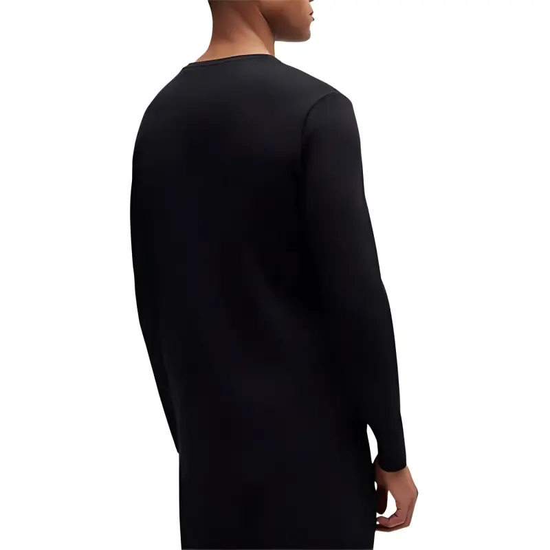 HUGO BOSS Logo print Long sleeve T shirt-4