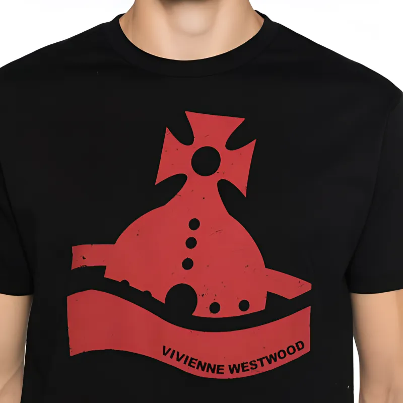 Vivienne Westwood FW24 T Shirt Men's Black-4