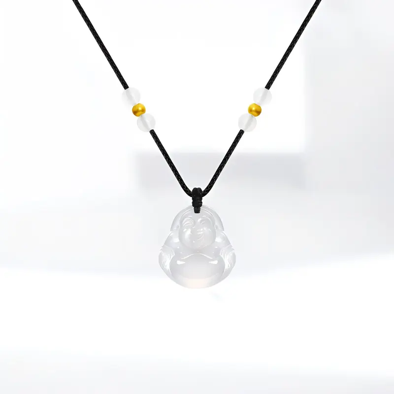 CGC Chalcedony Jade Necklaces Women's Chalcedony-1