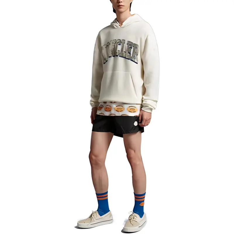 Moncler Casual Shorts Men Black-1