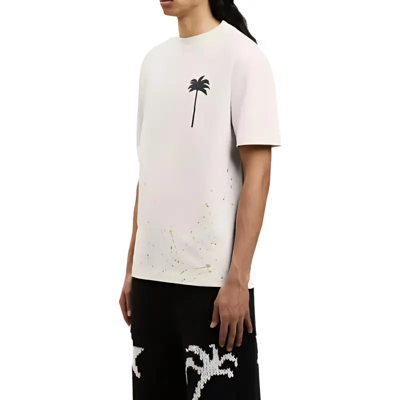 PALM ANGELS Pxp Painted Classic T Shirt-1