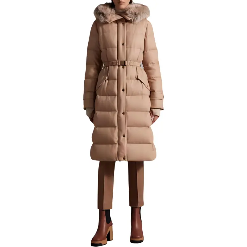 Moncler Down Jackets Women's Orange-1