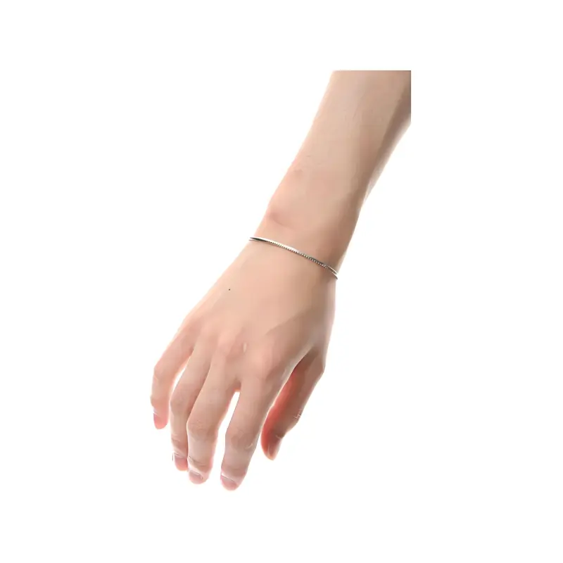 Werkstatt Munchen Silver Bangles Men's Silver-4