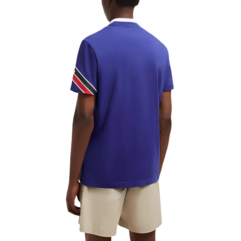 Moncler Logo-patch Cotton Polo Shirt-3