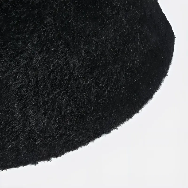 FILA FUSION Polyester Bucket Hats Unisex Black-4