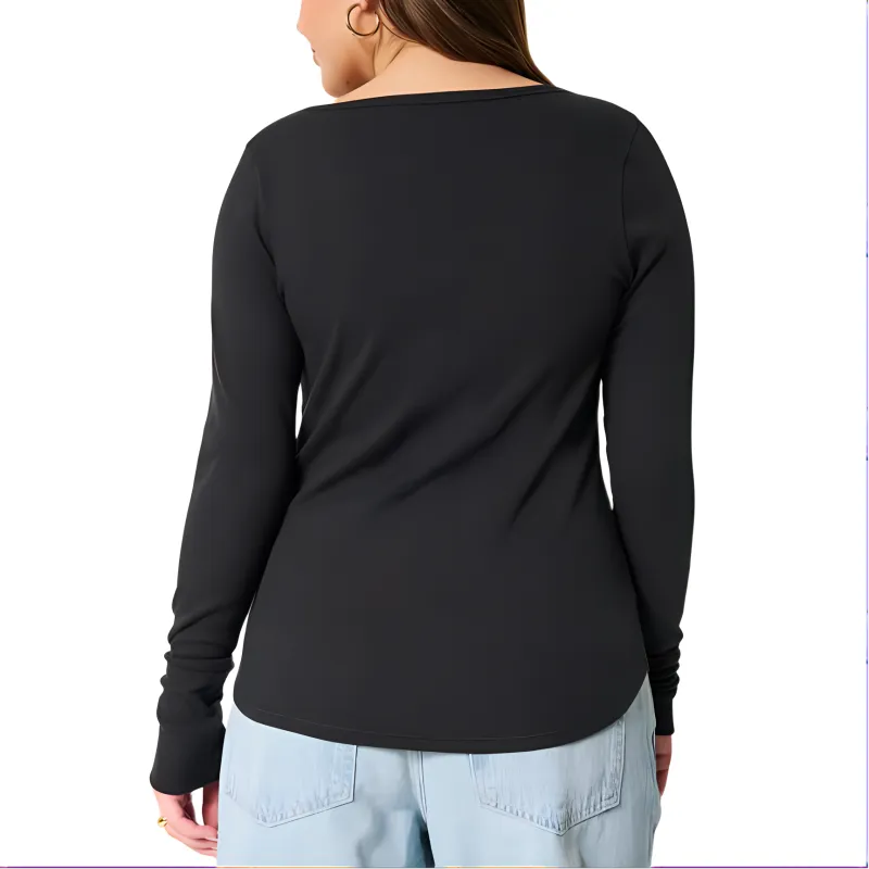 Hollister T Shirt Women's Black-2