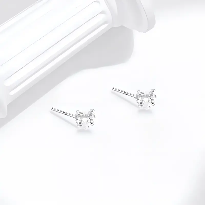 BHI Heartbeat Matching Stud Earrings Women's-3