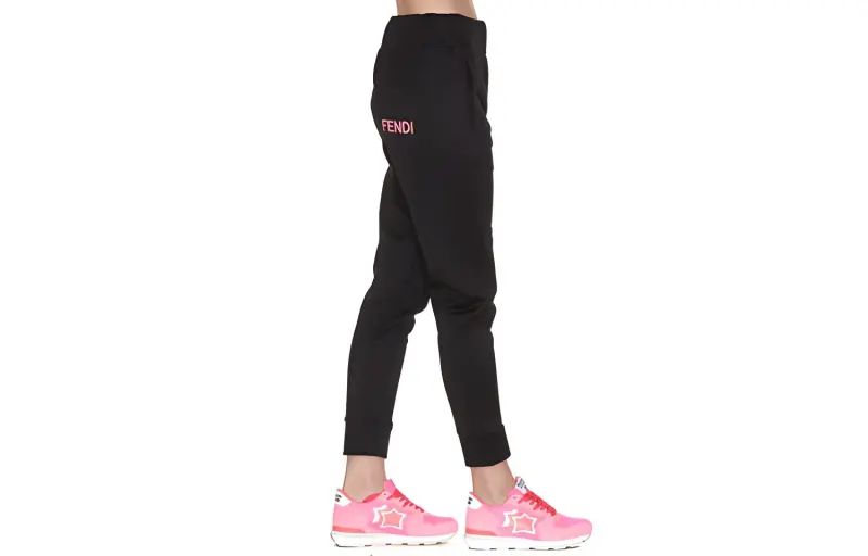 FENDI Casual Pants Women's Black-2