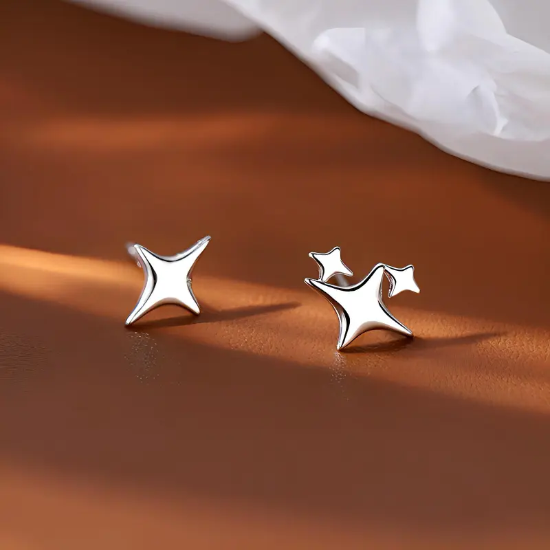 AEMC Alloy Stud Earrings Unisex-2
