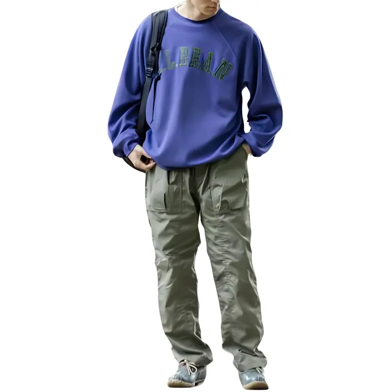 L.L.Bean Sweatshirt Men's Marine Blue-1