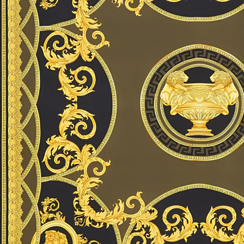 VERSACE La Coupe Des Dieux Silk Foulard-2
