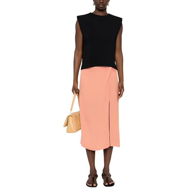 Forte Forte Crepe Cropped Blouse-1