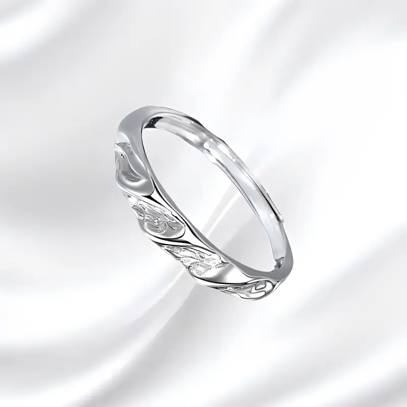 Datang Guoding S 999 Fine Silver Rings Unisex-1