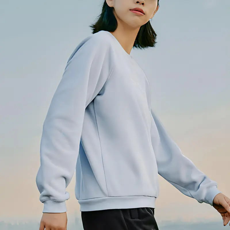 Skechers Sweatshirts Women's Arctic Ice Blue-2