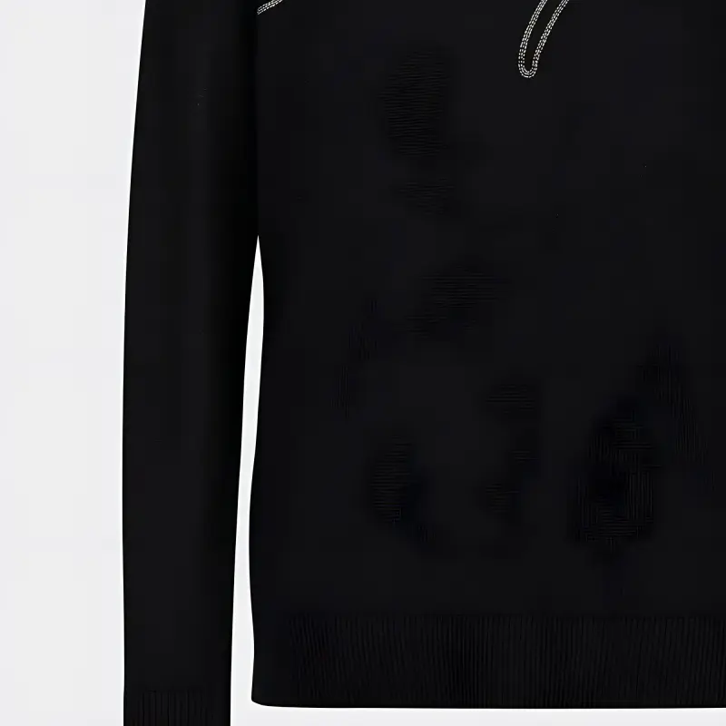 EMPORIO ARMANI SS23 Sweater Men's Black-5